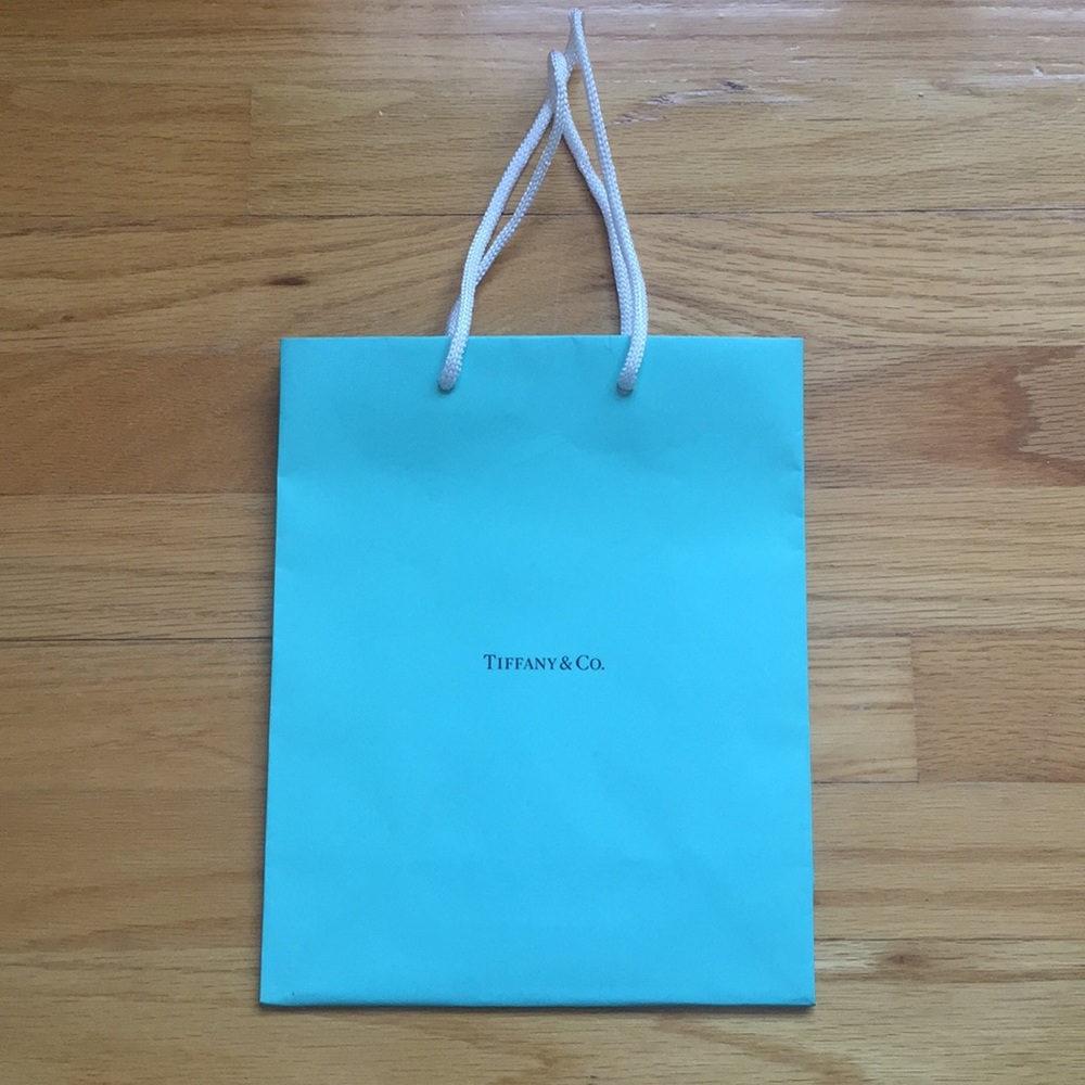 Authentic Tiffany & Co Paper Bag